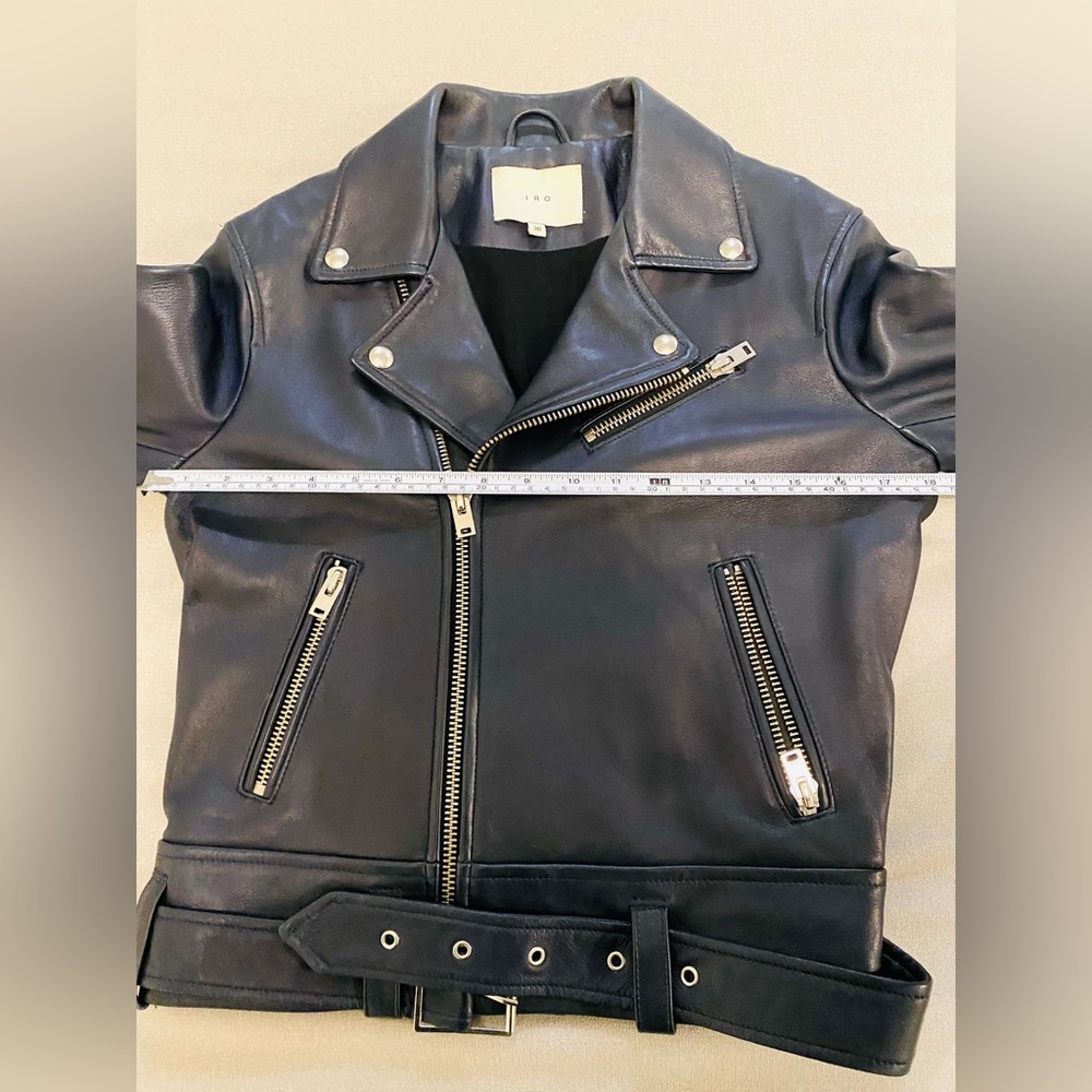 Authentic IRO leather jacket - Picture 7 of 9